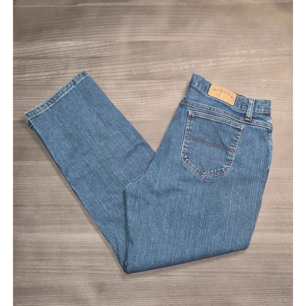Women's Denim Riders Jeans Medium Wash Size 18M